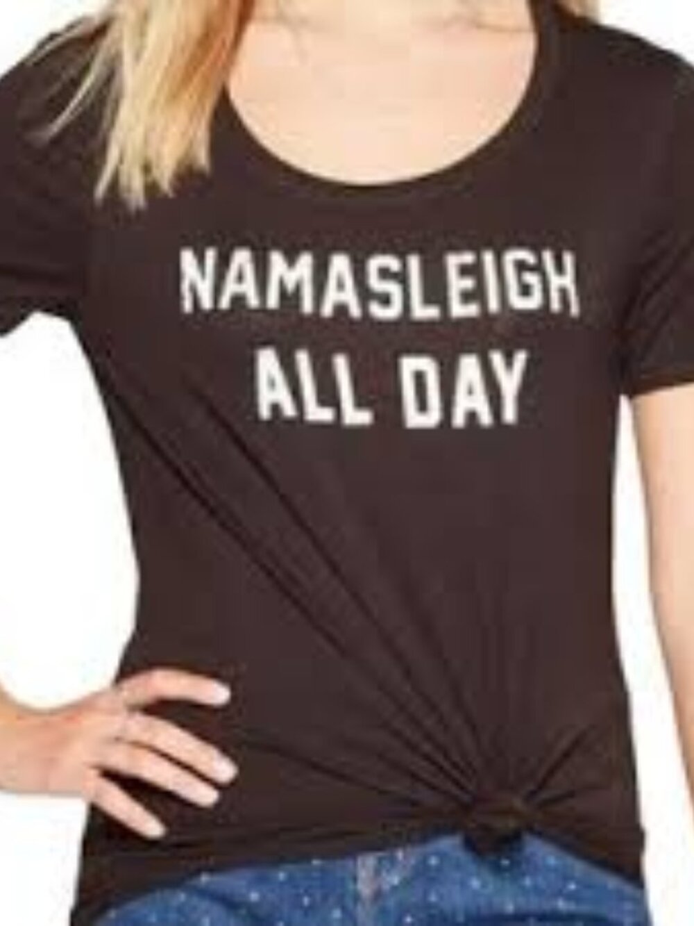 Grayson Threads "Namasleigh All Day" Holiday T-Shirt